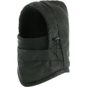 Men's Black Camo Lining Windproof Adjustable Winter Cold Weather Face Mask